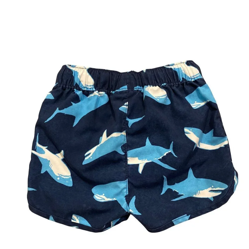 Hanna Andersson Baby Boy's Shark Swim Trunks